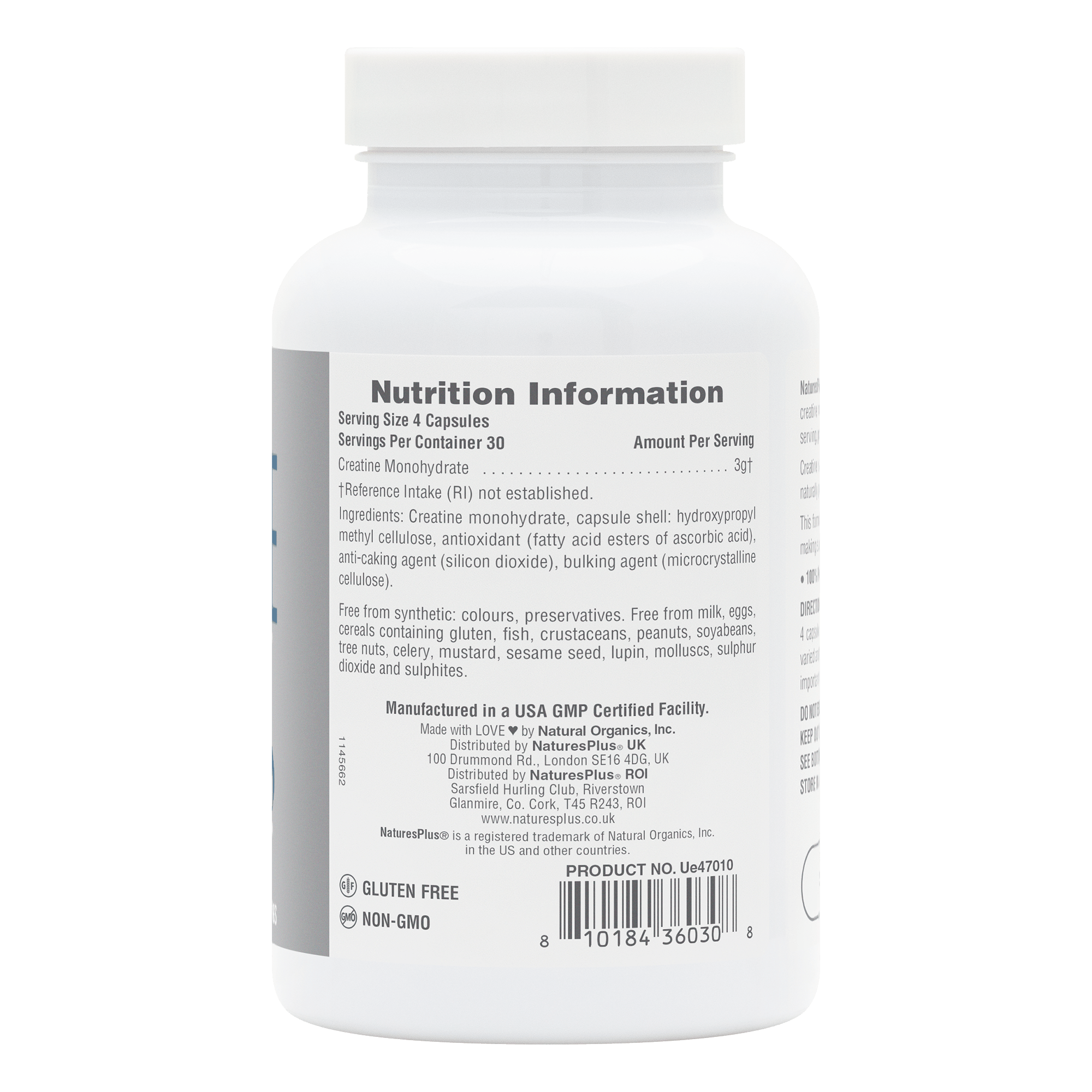 Nature’s Plus Creatine Micro-Optimized Capsules