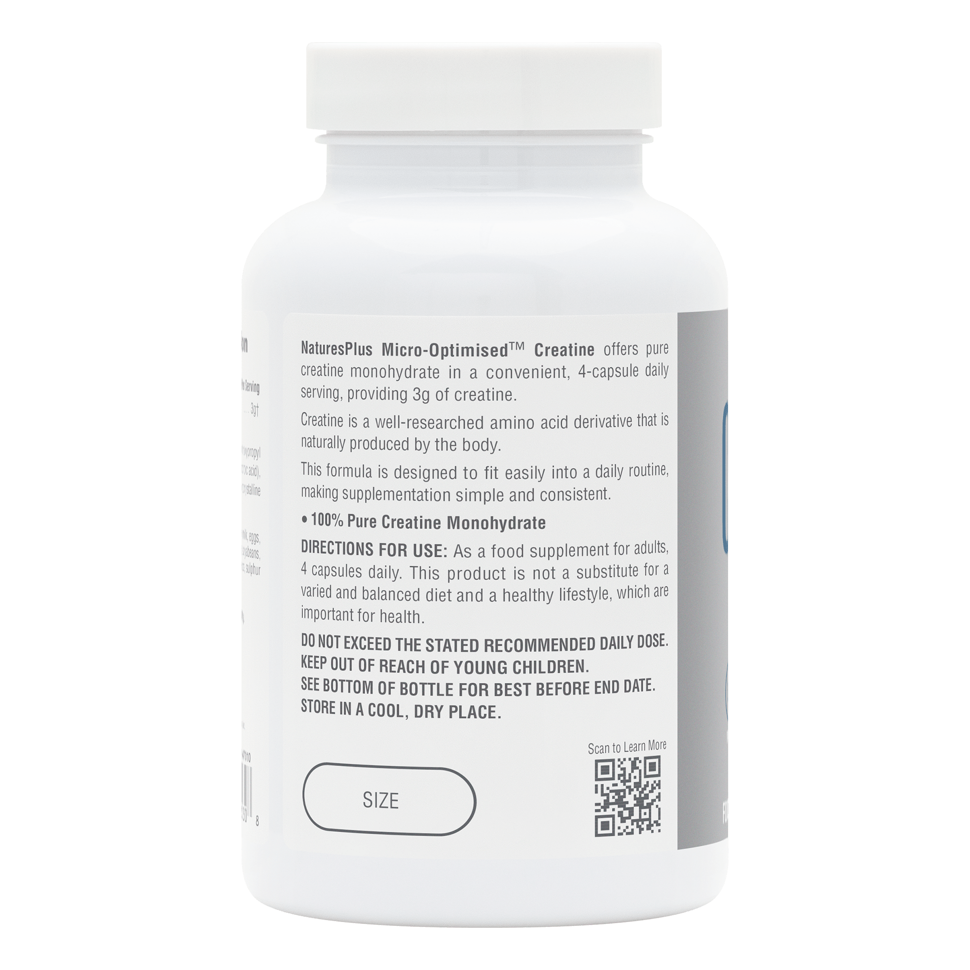 Nature’s Plus Creatine Micro-Optimized Capsules