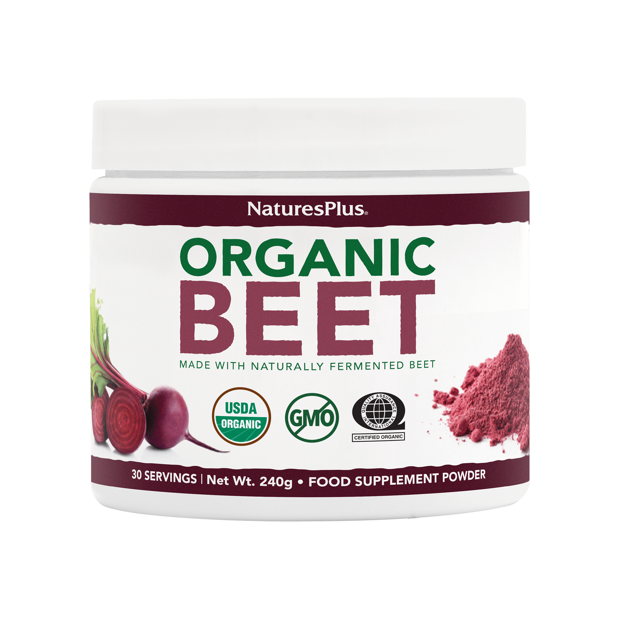 Nature’s Plus Organic Beet Powder