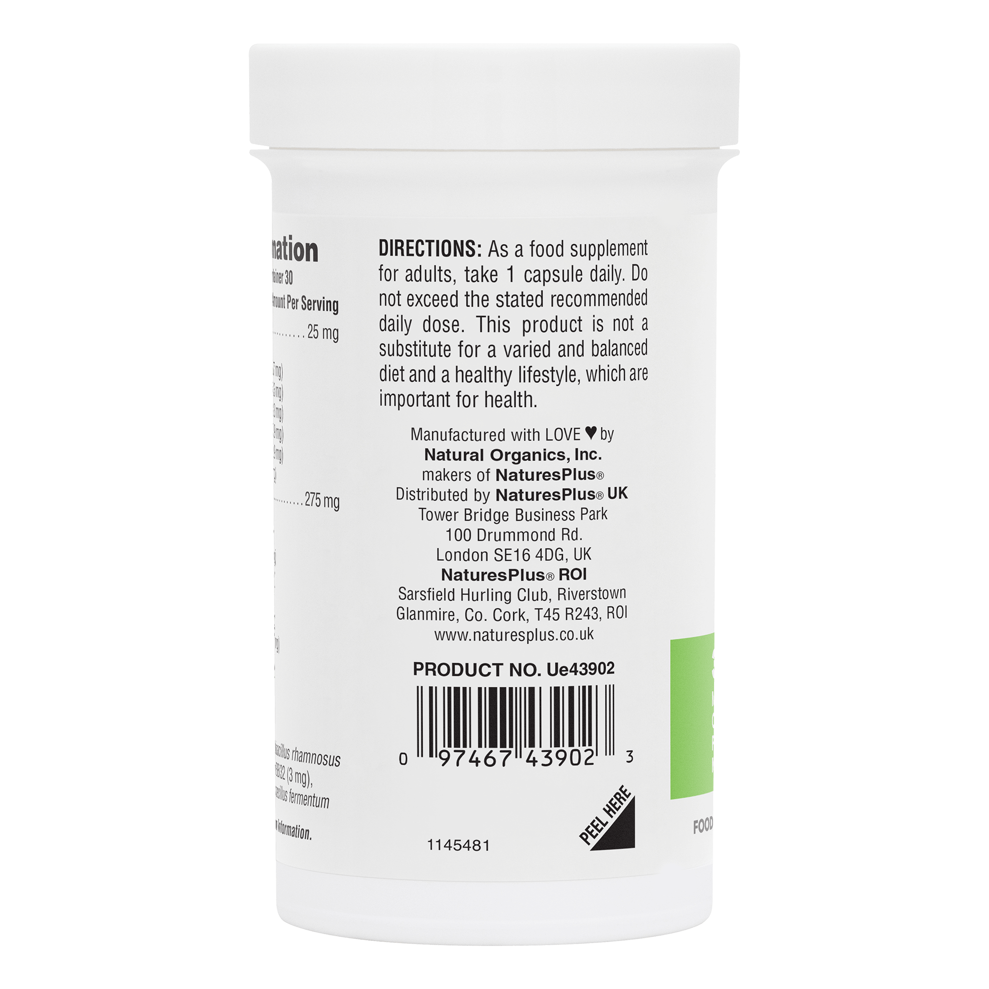 Nature’s Plus GI Nutra Pro Bio Mega