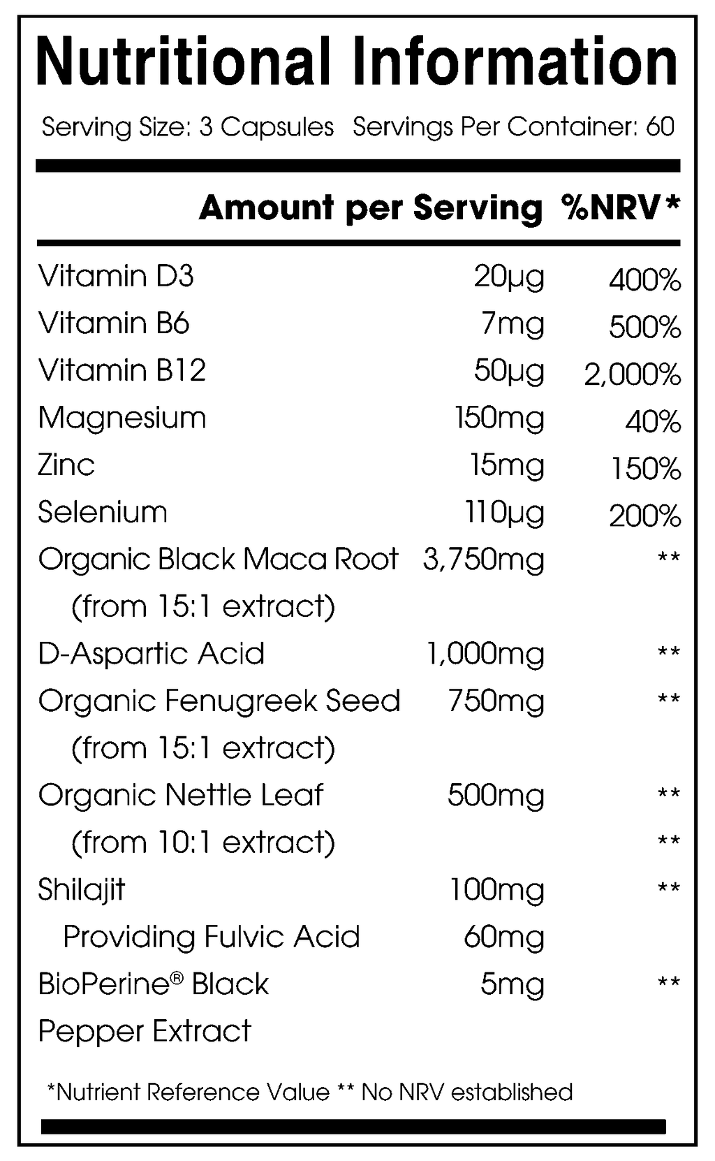 Alpha//101 Testosterone Complex