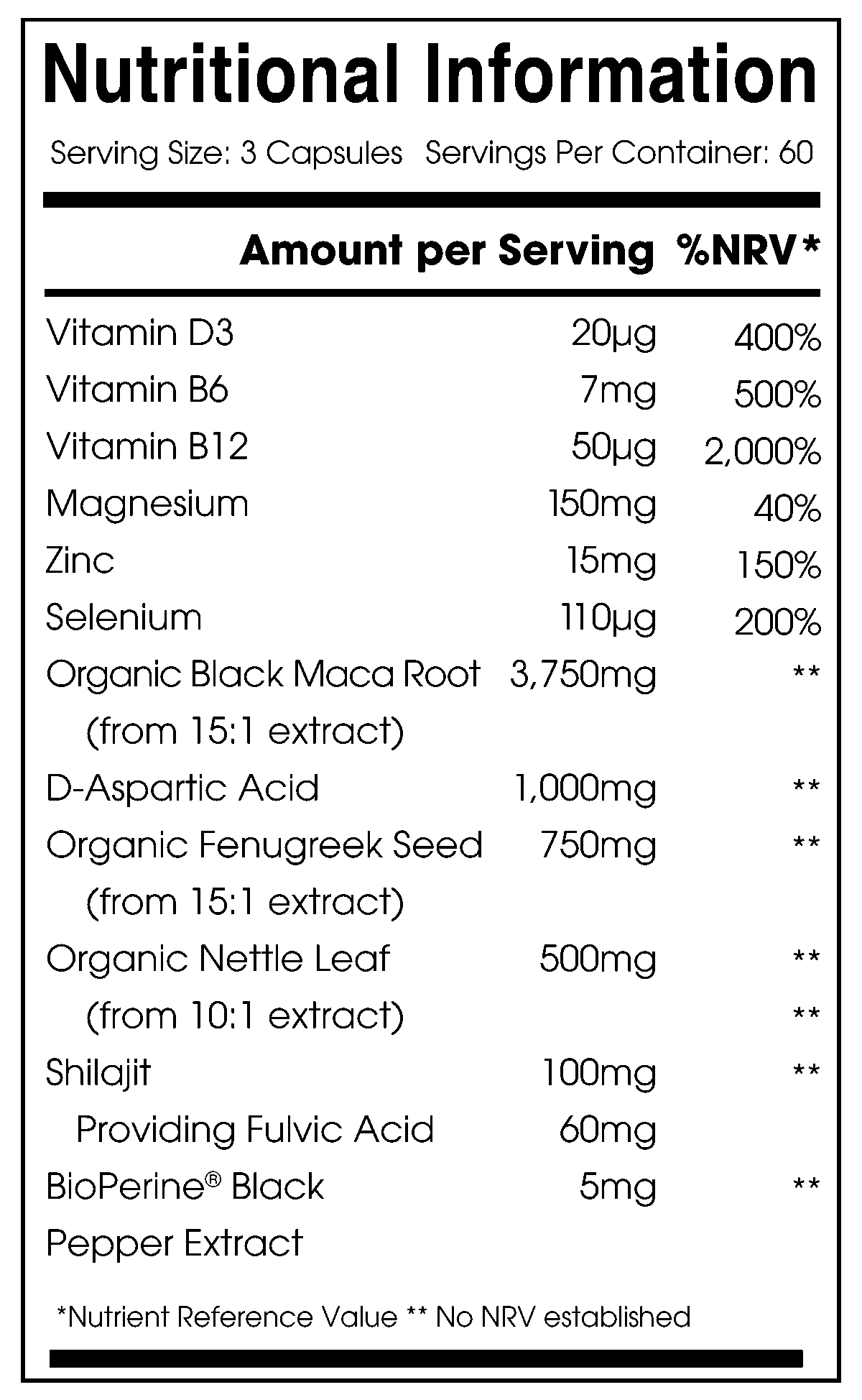 Alpha//101 Testosterone Complex