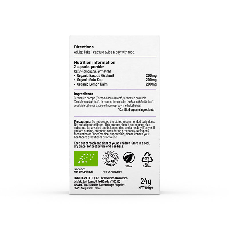 Living Nutrition Organic Fermented Attention