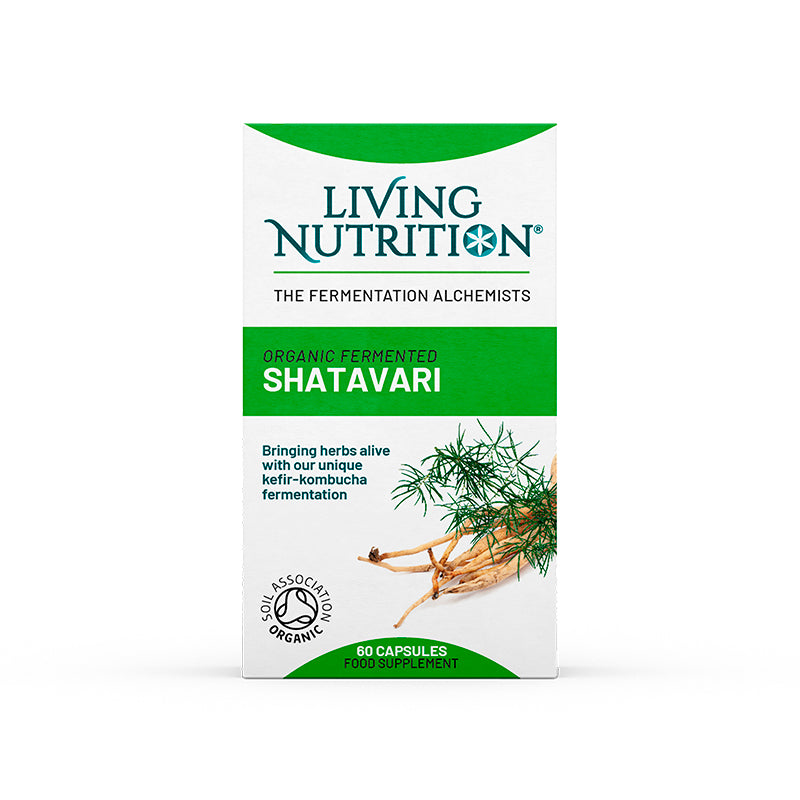 Living Nutrition Organic Fermented  Shatavari