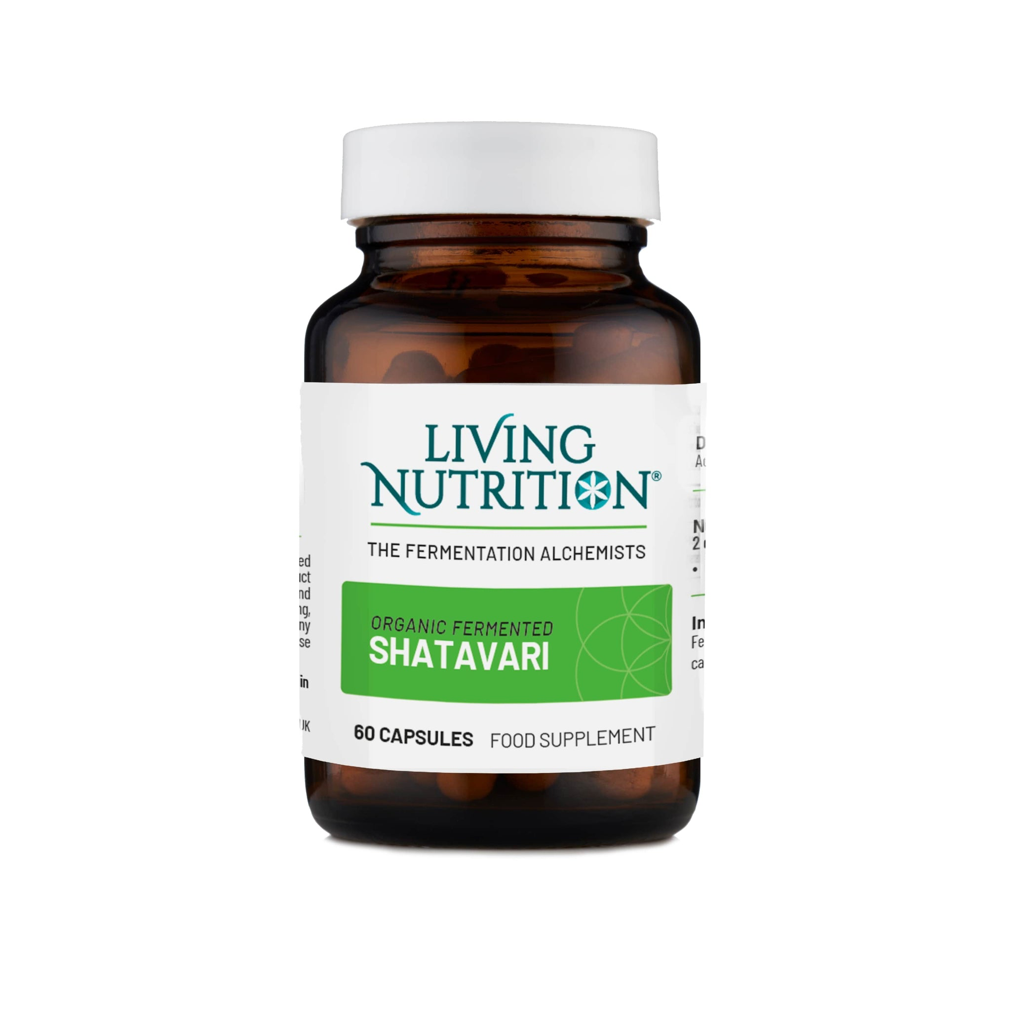 Living Nutrition Organic Fermented  Shatavari