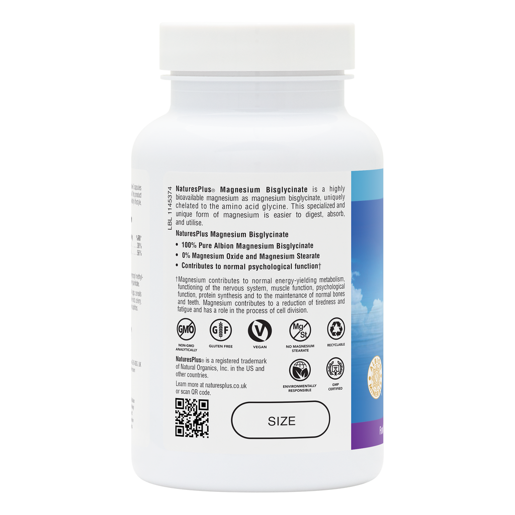 Nature’s Plus Magnesium Bisglycinate