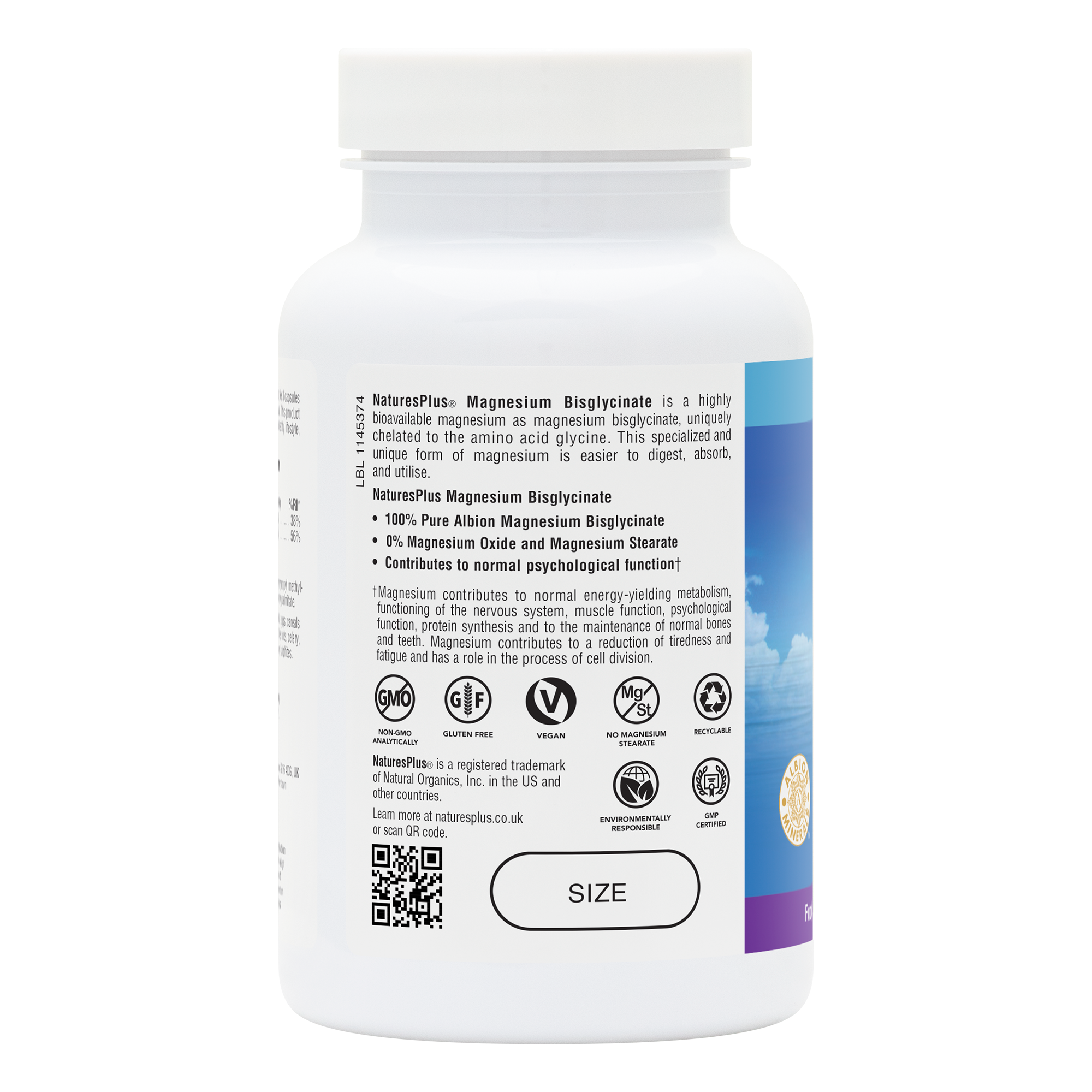 Nature’s Plus Magnesium Bisglycinate