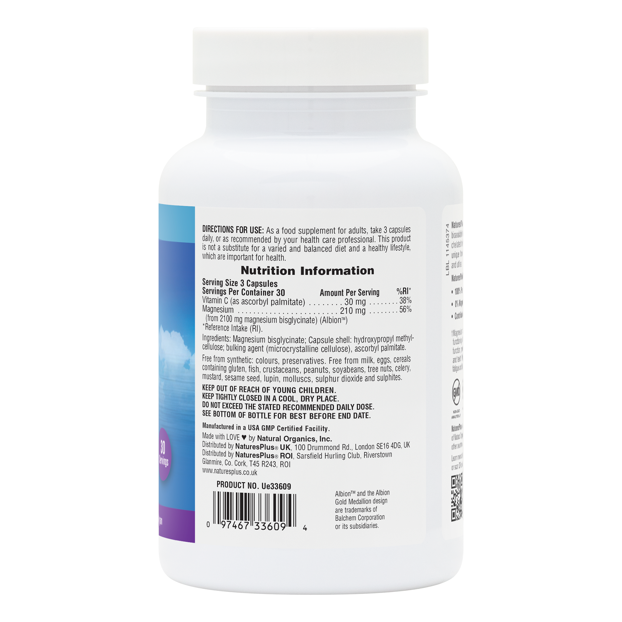 Nature’s Plus Magnesium Bisglycinate