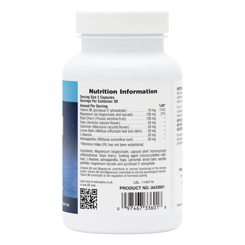Nature’s Plus Magnesium NightTime Capsules