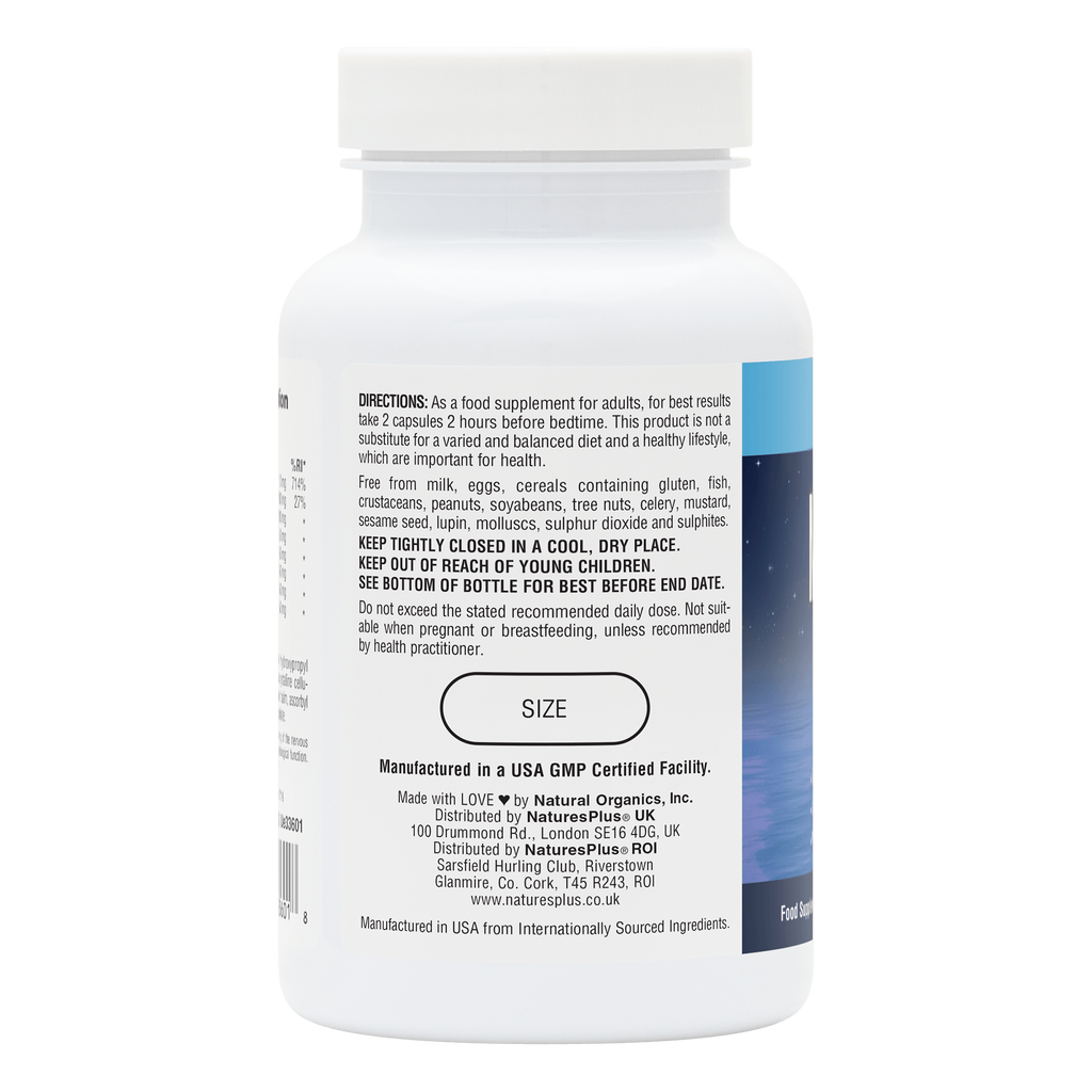 Nature’s Plus Magnesium NightTime Capsules