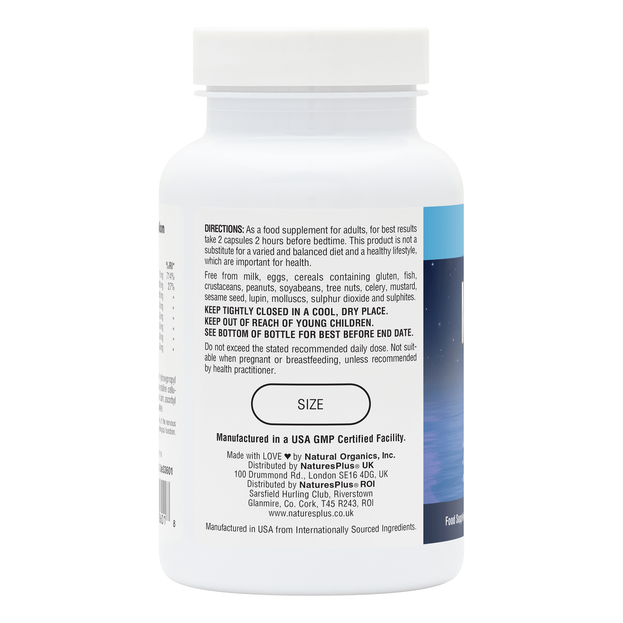 Nature’s Plus Magnesium NightTime Capsules