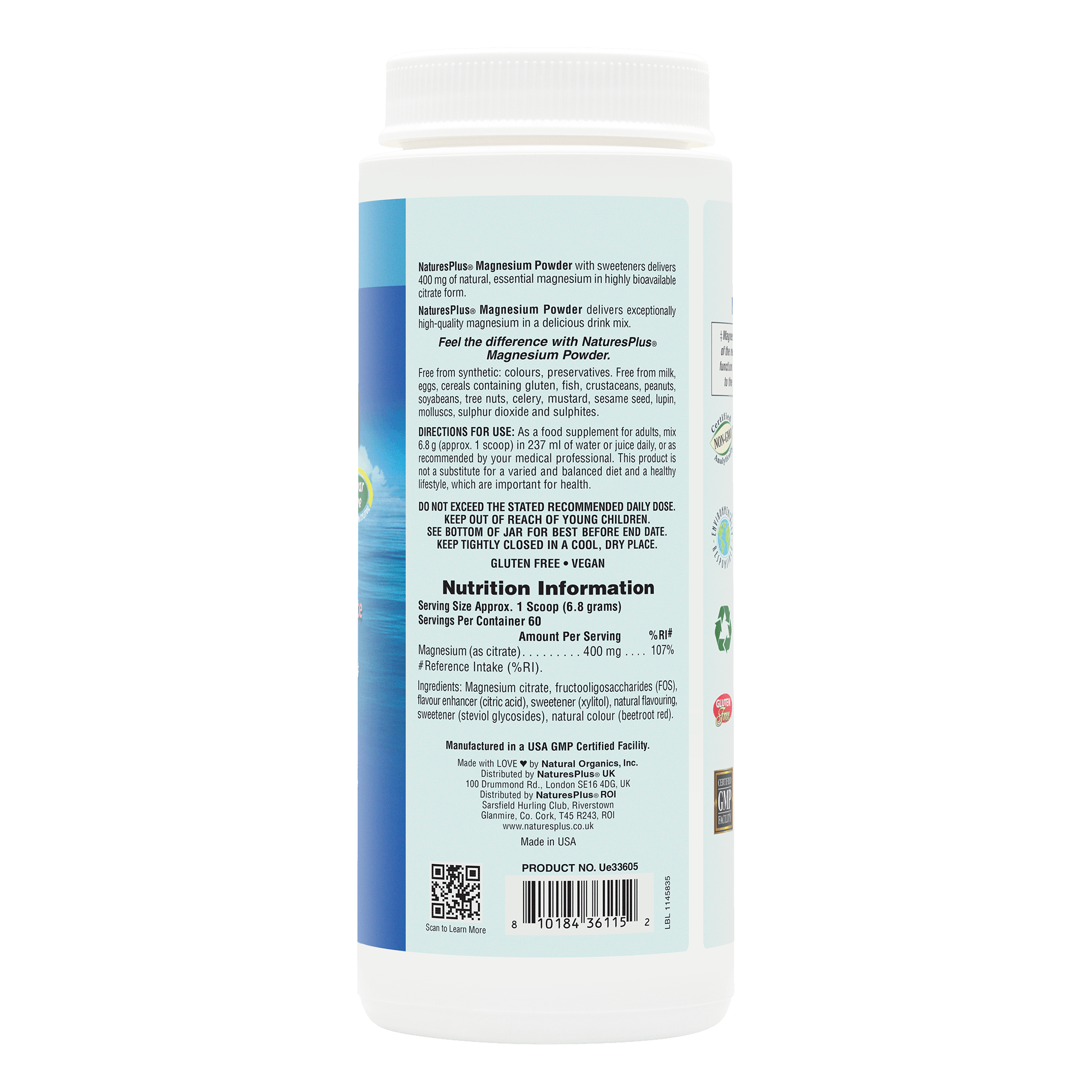 Nature’s Plus Magnesium Powder