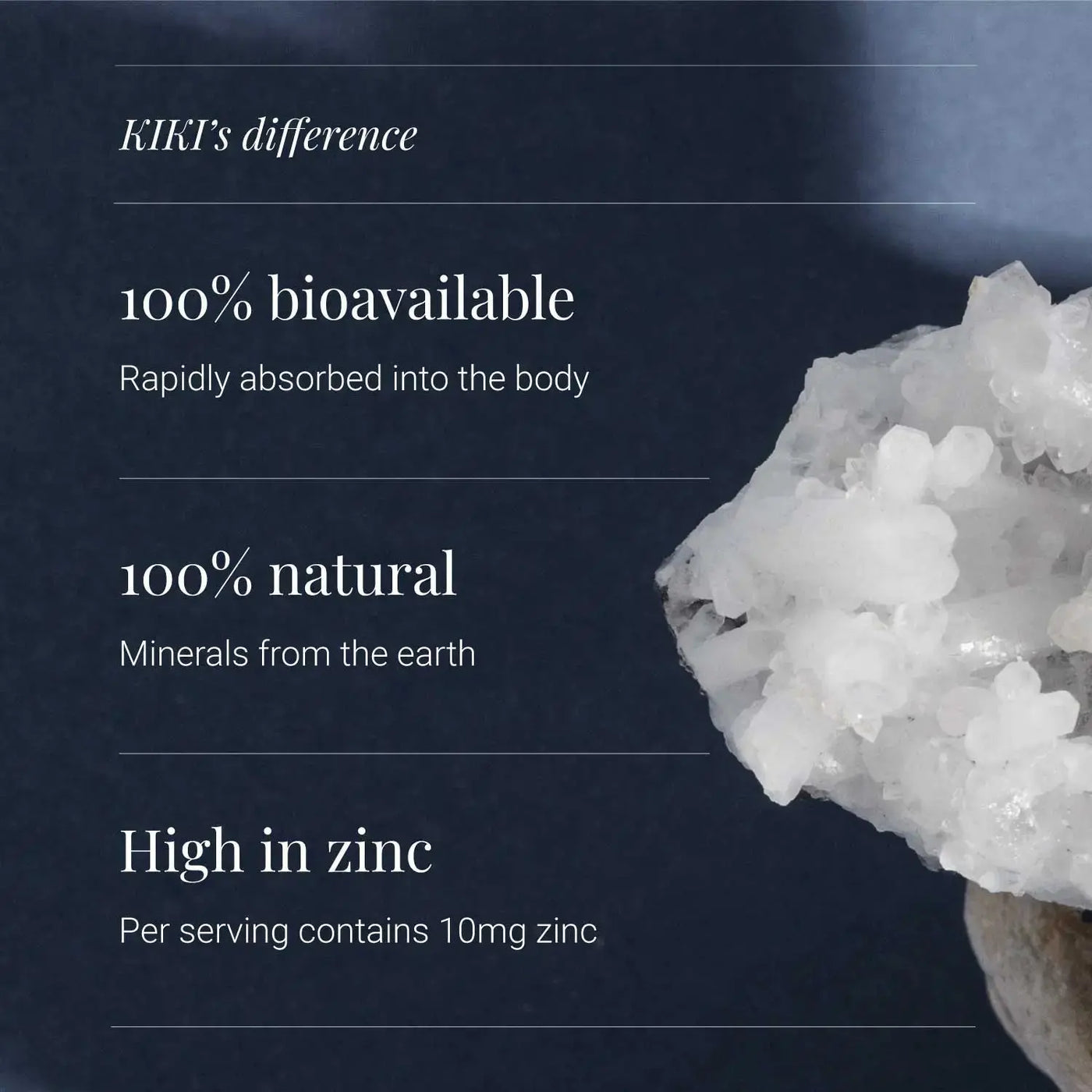 Kiki Health Ionic Zinc