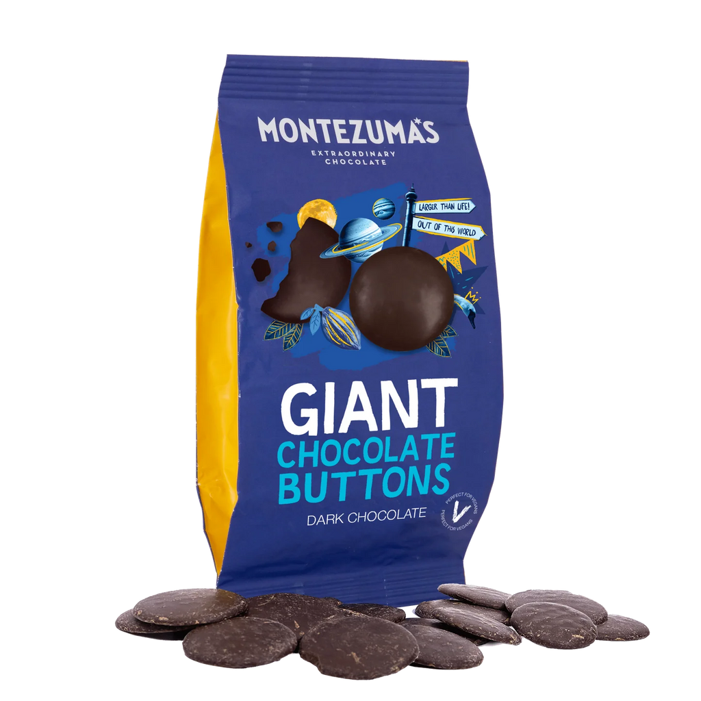 Montezuma’s Extraordinary Chocolate - Giant Dark Buttons