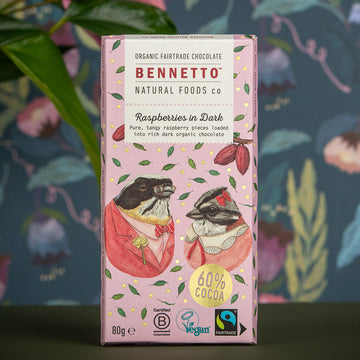 Bennetto Natural Foods Co. -  Raspberries in Dark