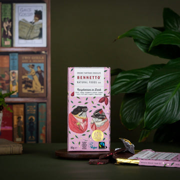 Bennetto Natural Foods Co. -  Raspberries in Dark