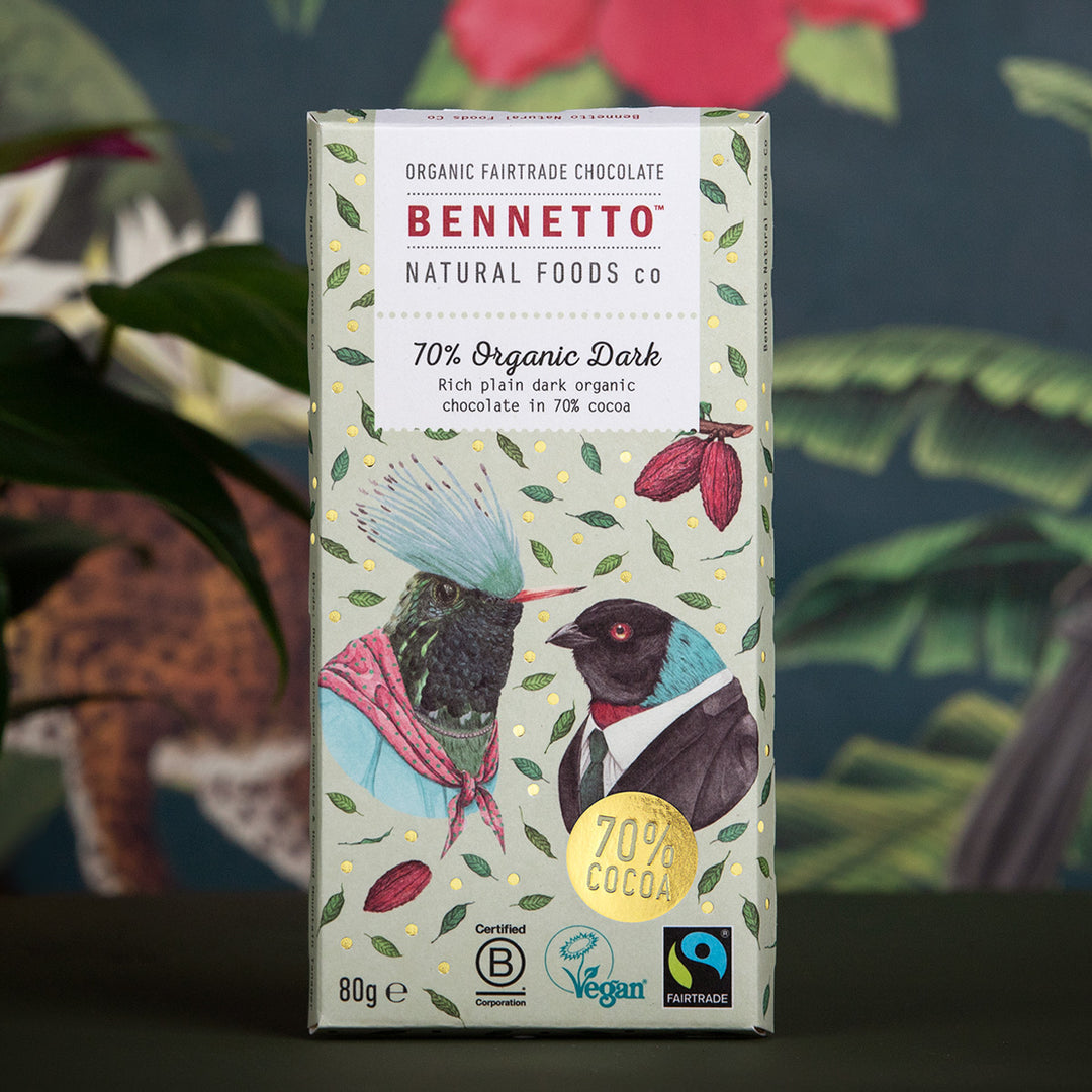 Bennetto Natural Foods Co. - 70% Organic Dark