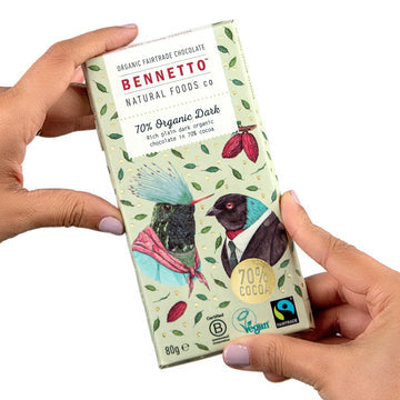 Bennetto Natural Foods Co. - 70% Organic Dark