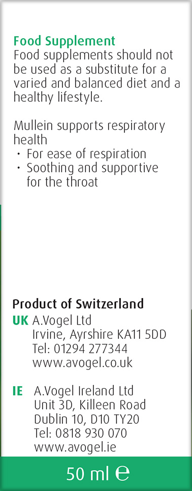 A.Vogel Mullein Respiratory Oral Drops