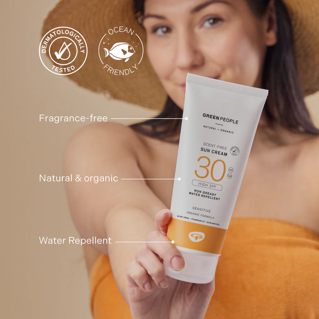 Green People Scent Free Sun Cream SPF30