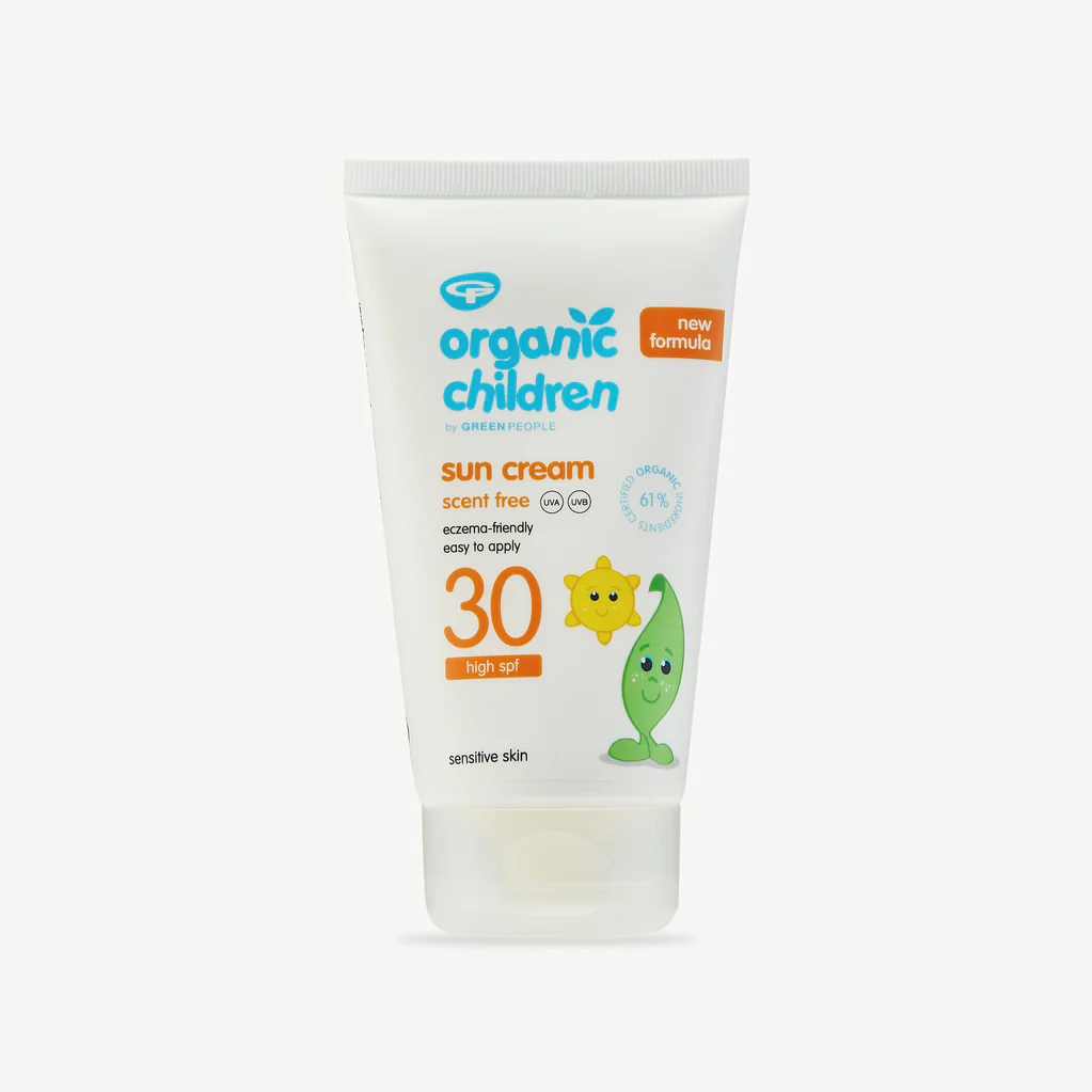 Green People Organic Children Scent Free Suncream SPF 30