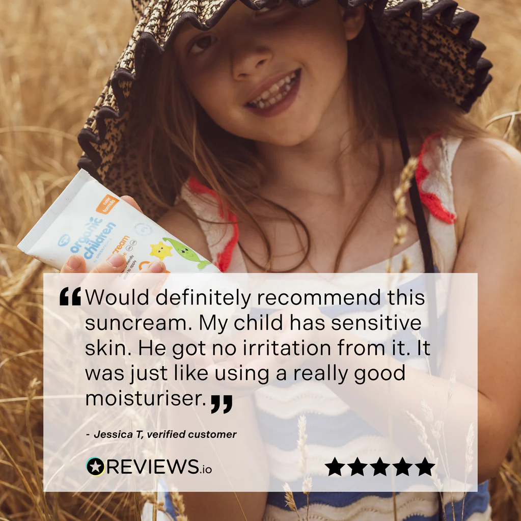 Green People Organic Children Scent Free Suncream SPF 30