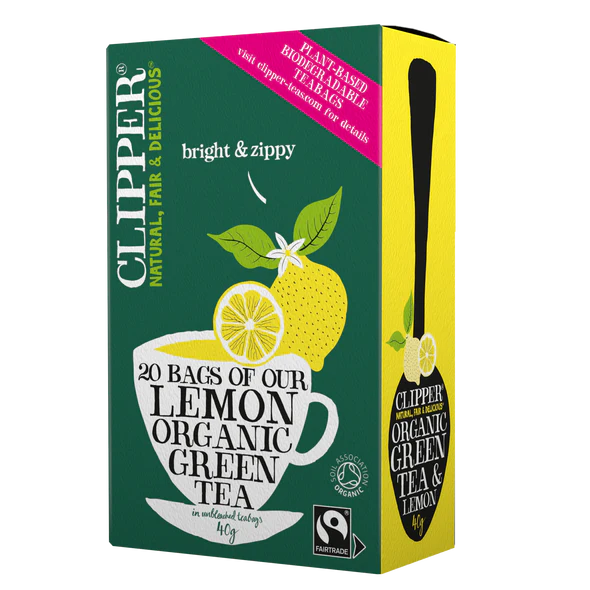 Clipper Teas - Organic Green with Lemon