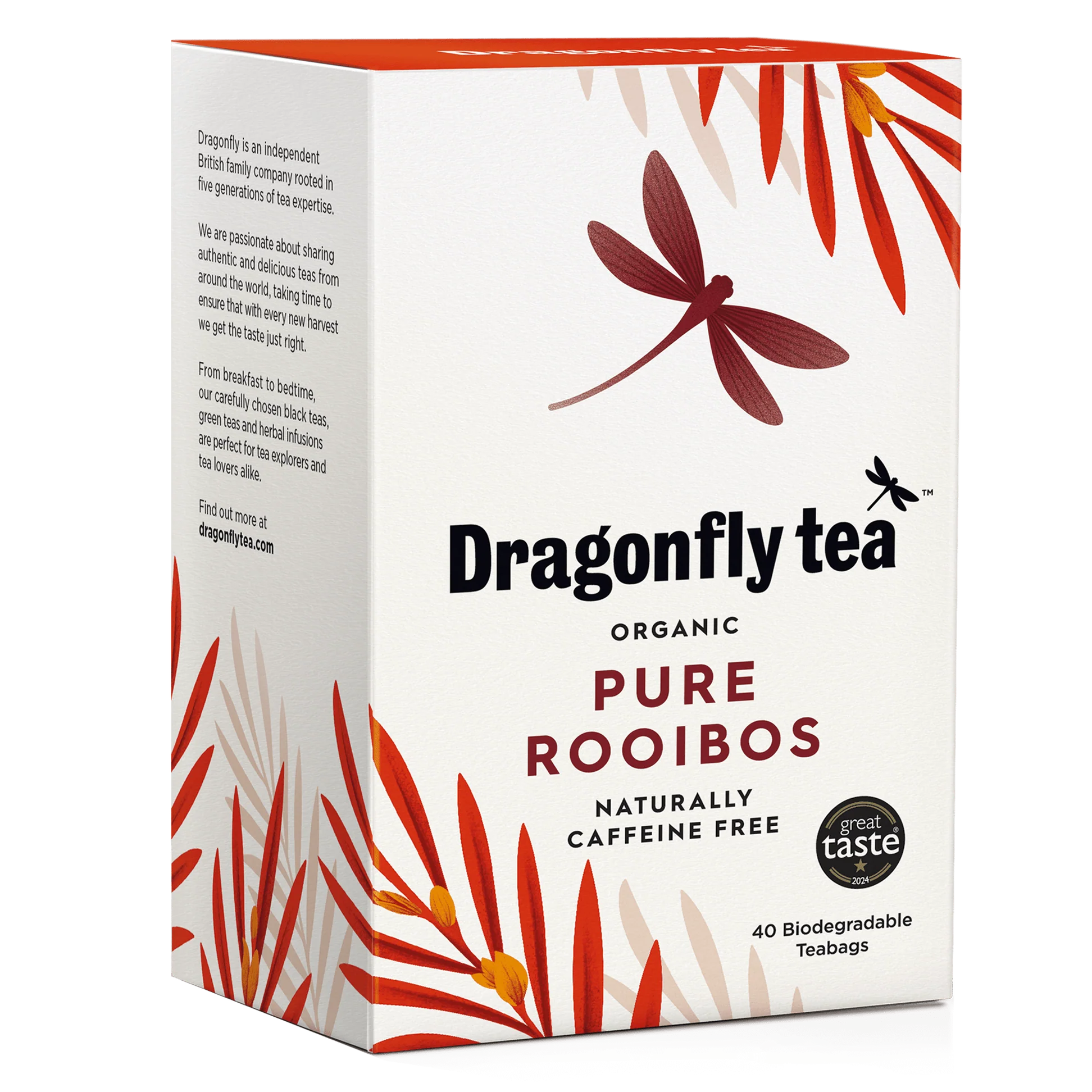 Dragonfly Tea - Organic Pure Rooibos