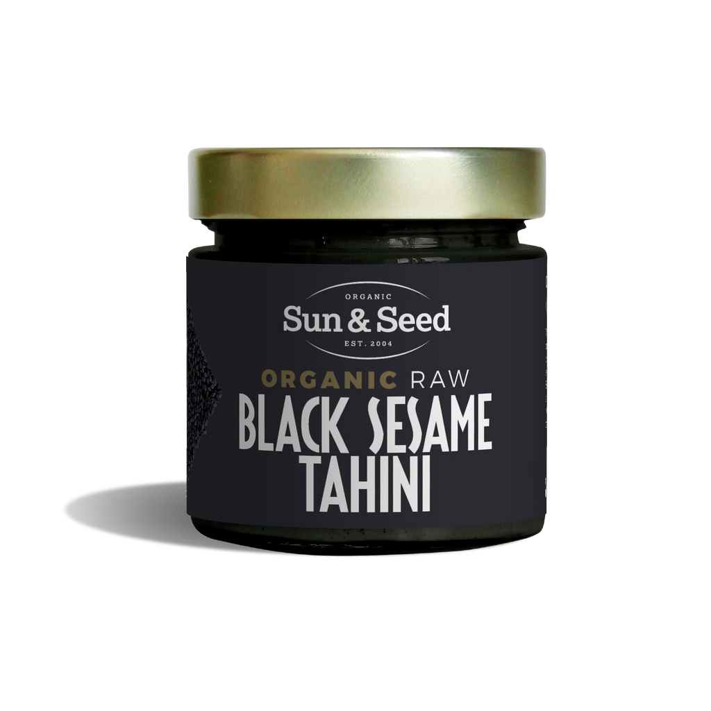 Sun & Seed Organic Raw Black Sesame Tahini