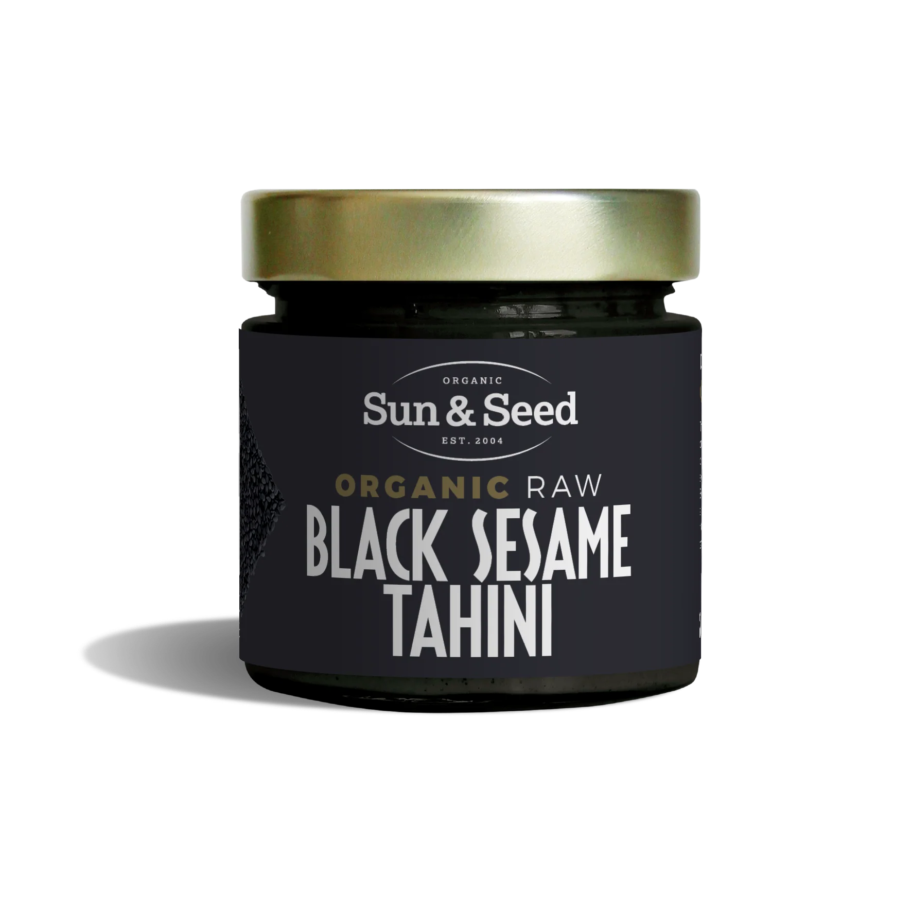 Sun & Seed Organic Raw Black Sesame Tahini