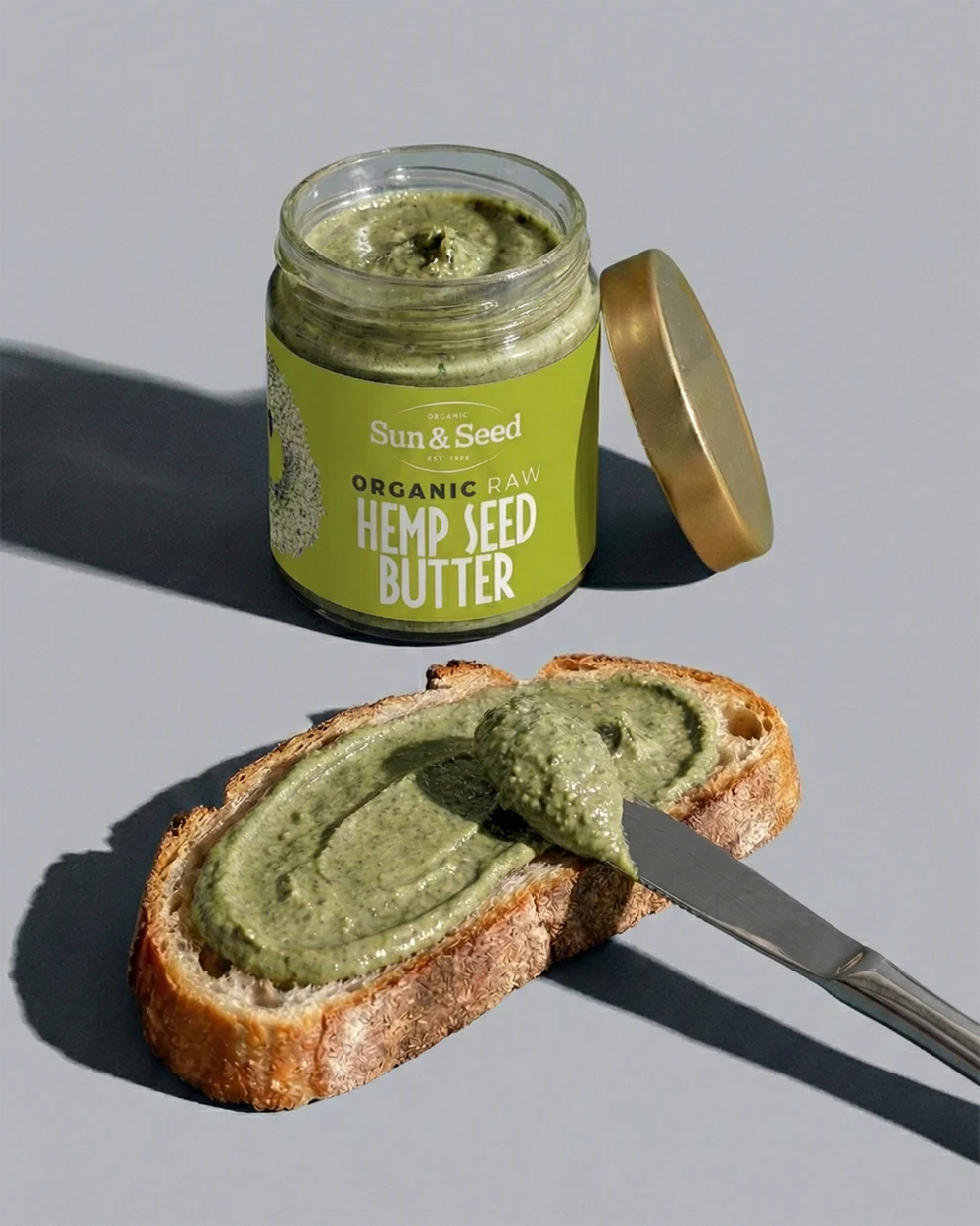 Sun & Seed Organic Raw Hemp Seed Butter