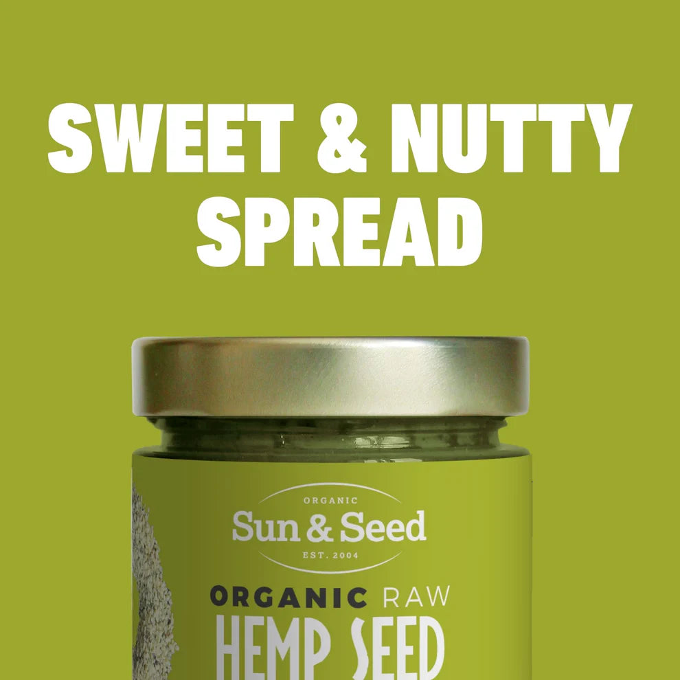 Sun & Seed Organic Raw Hemp Seed Butter