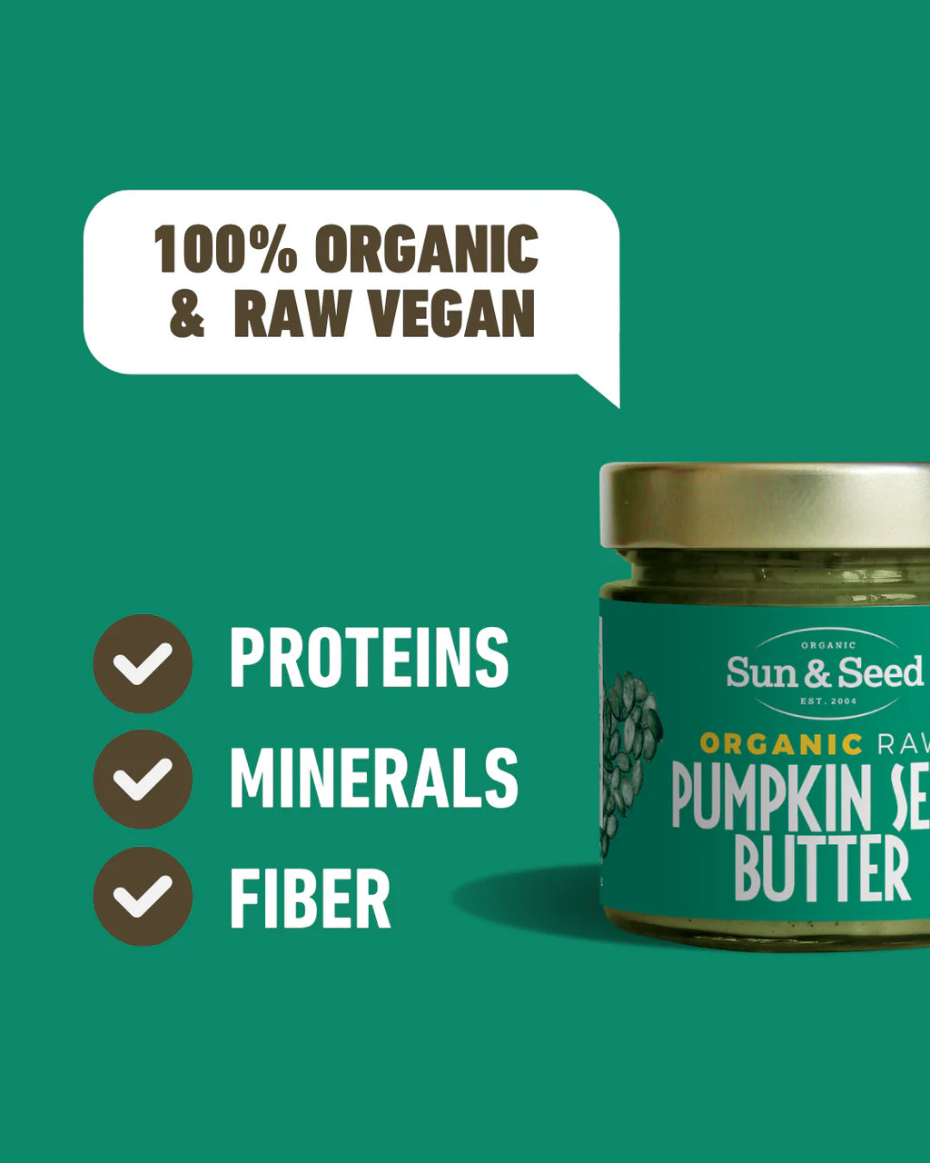 Sun & Seed Organic Pumpkin Seed Butter
