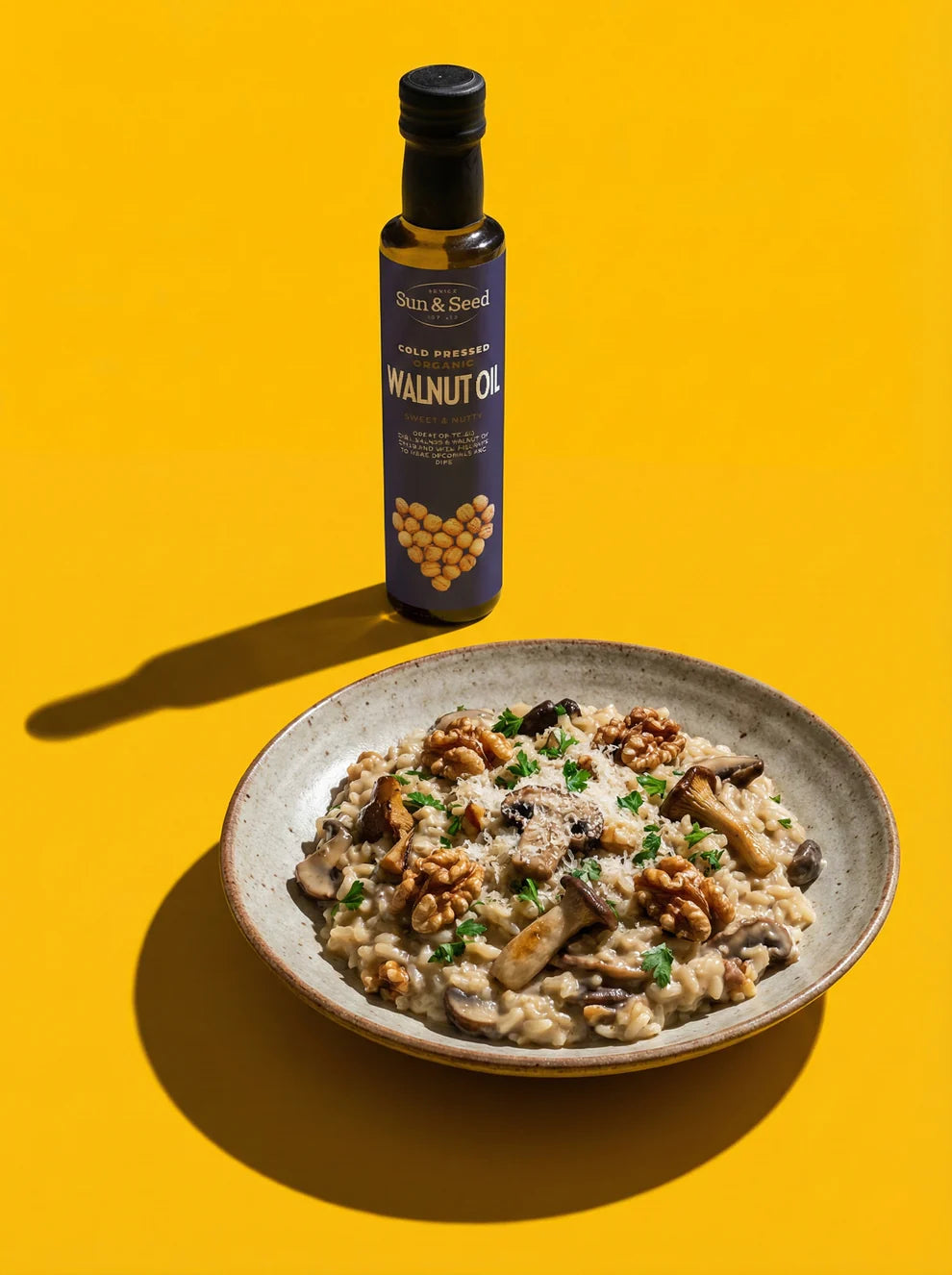 Sun & Seed Cold Pressed Organic Walnut Oil