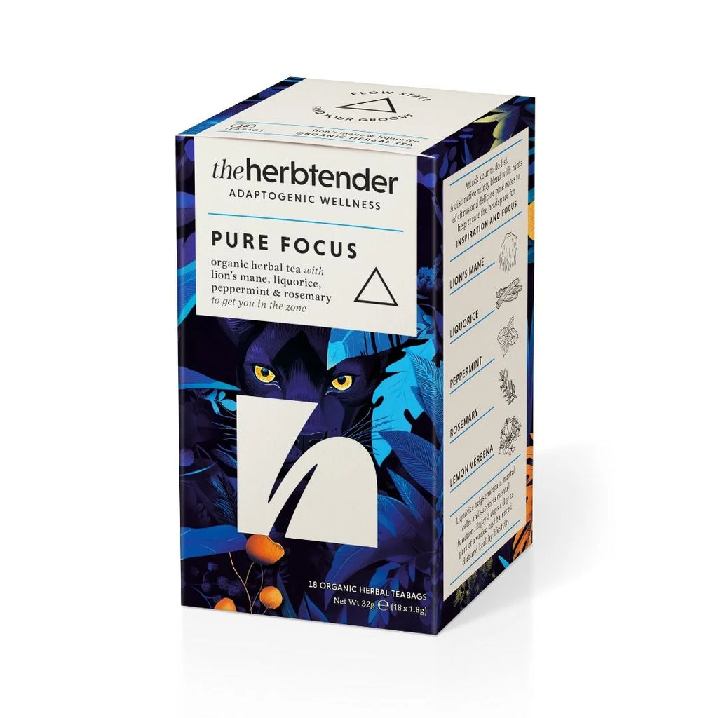 The Herbtender - Pure Focus Organic Herbal Tea