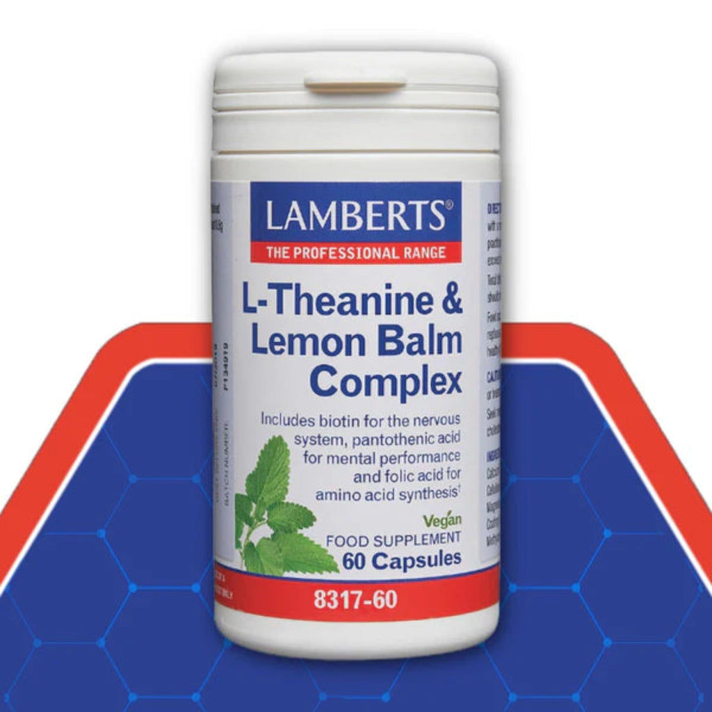 Lamberts L-Theanine and Lemon Balm Complex 60 Capsules