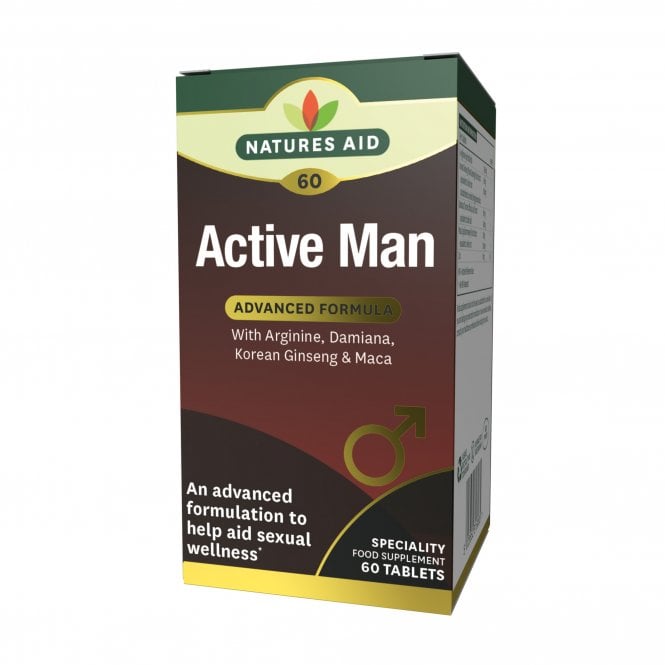 Natures Aid Active Man Tablets