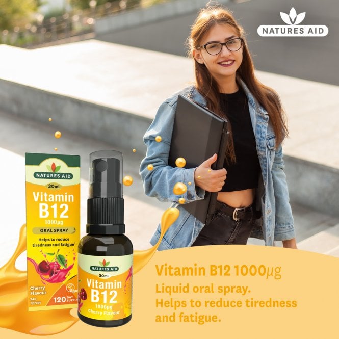 Natures Aid Vitamin B12 Oral Spray
