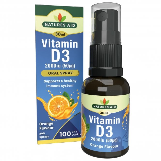 Natures Aid Vitamin D3 Oral Spray