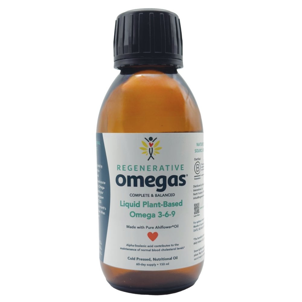 Regenerative Omegas Liquid Plant-based Omega Oil